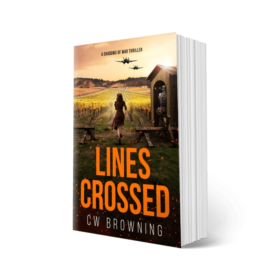 Lines Crossed Shadows of War book 9 WW2 female spy thriller