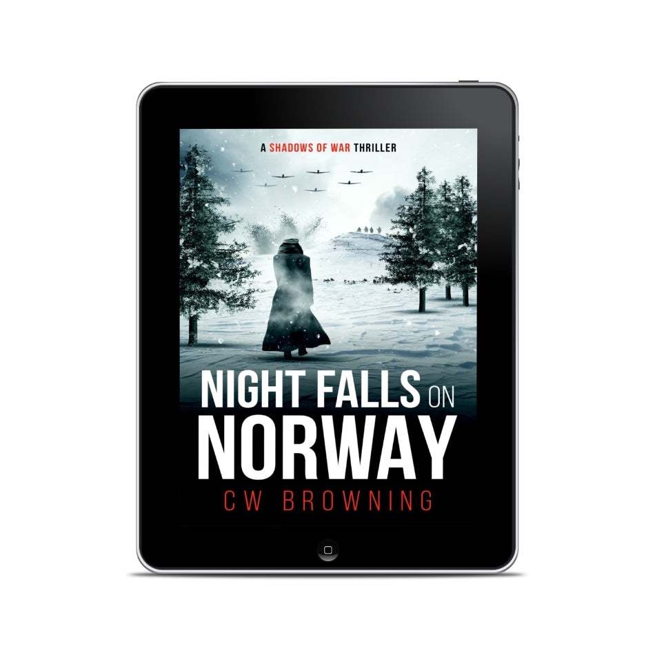 Night Falls on Norway Shadows of War book 3 WW2 female spy thriller