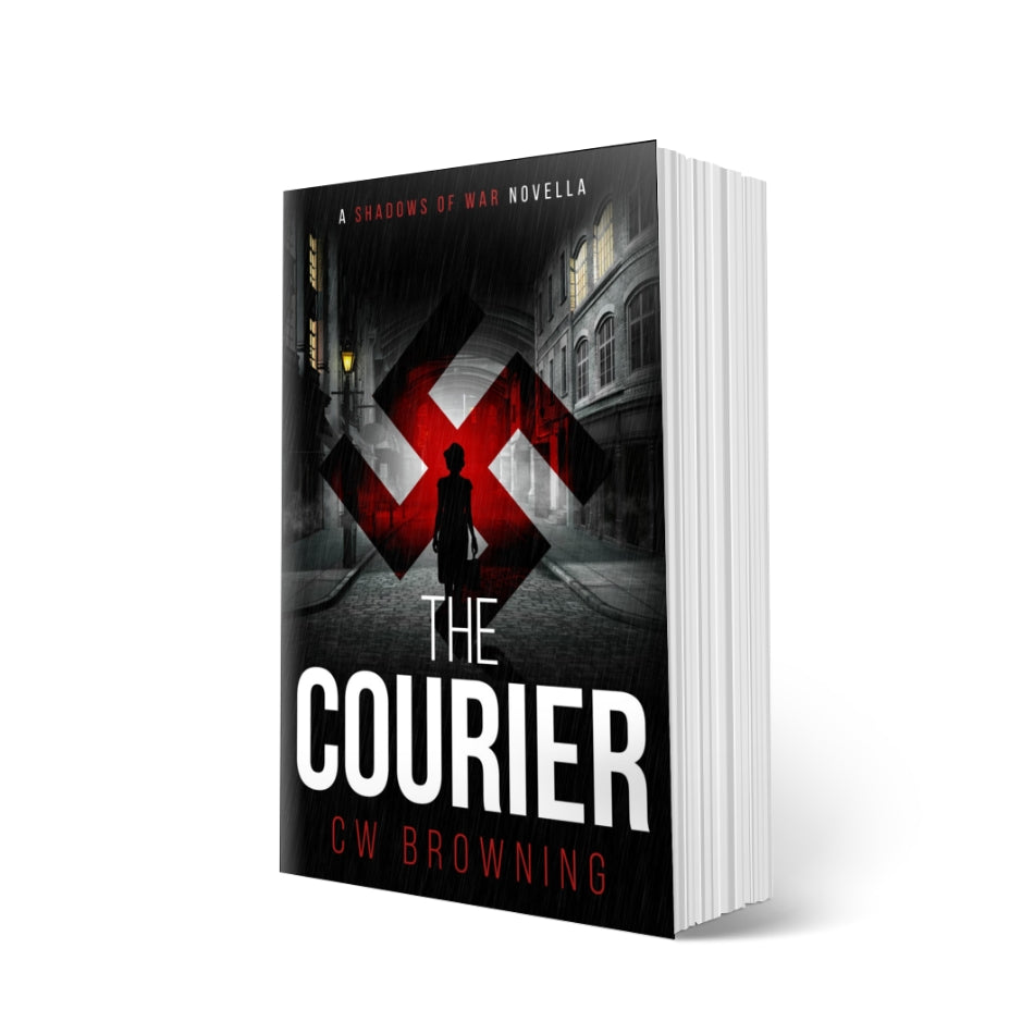 The Courier Shadows of War 1 paperback ww2 spy thriller