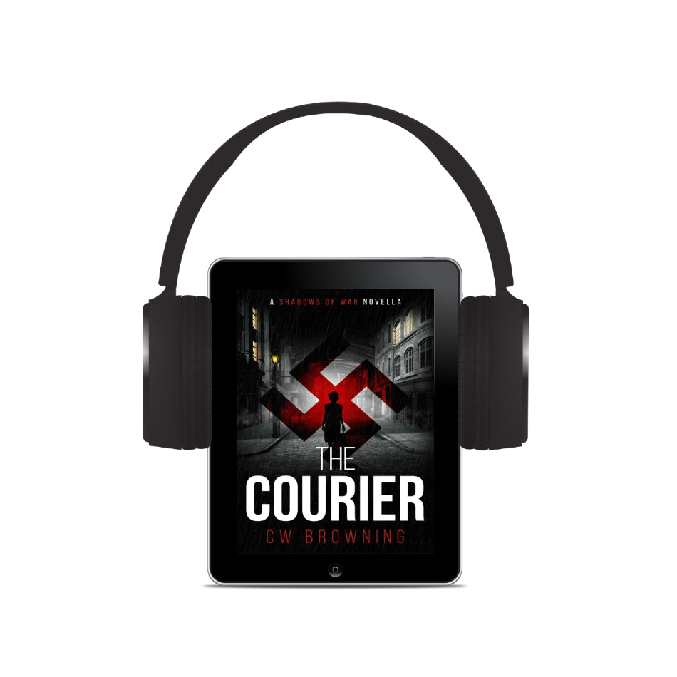 The Courier audio Shadows of War book 1 WW2 female spy thriller