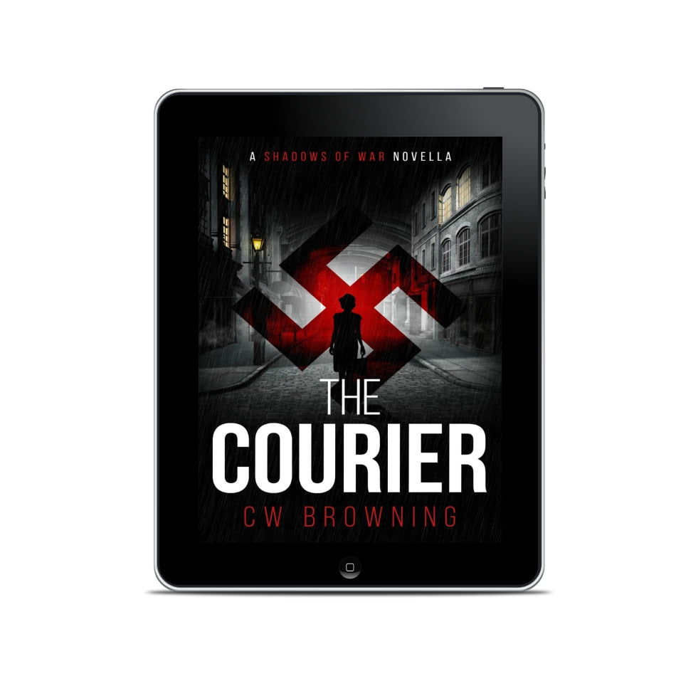 The Courier Shadows of War book 1 WW2 female spy thriller