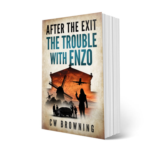 The Trouble with Enzo After the Exit 2 paperback female assassin thriller