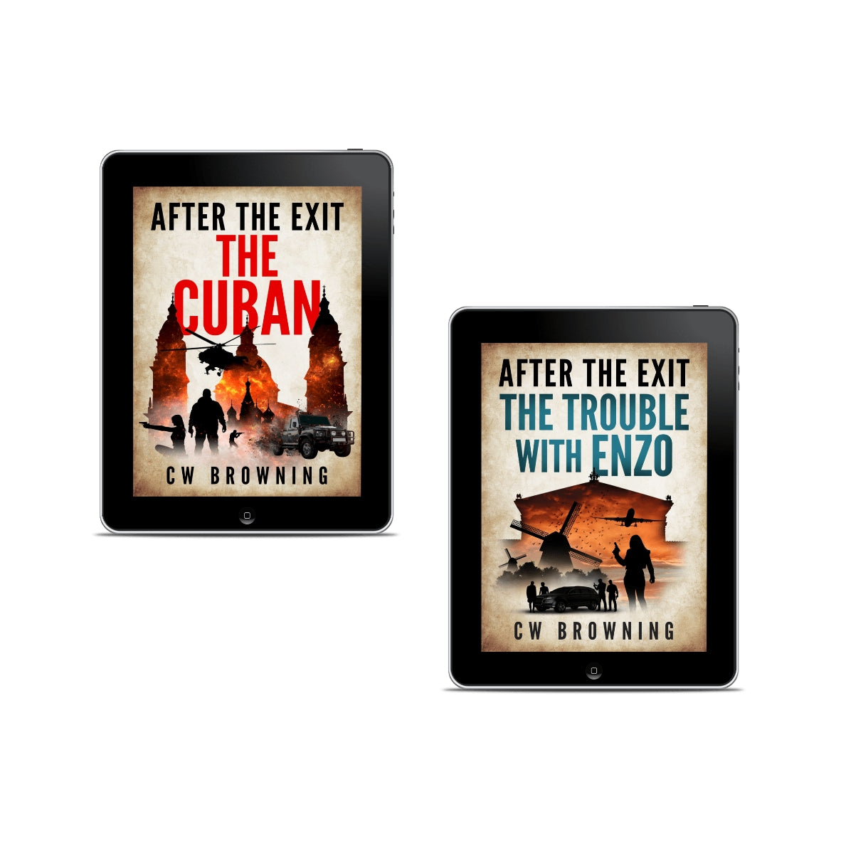 After the Exit series ebooks 1 to 2 female assassin thrillers