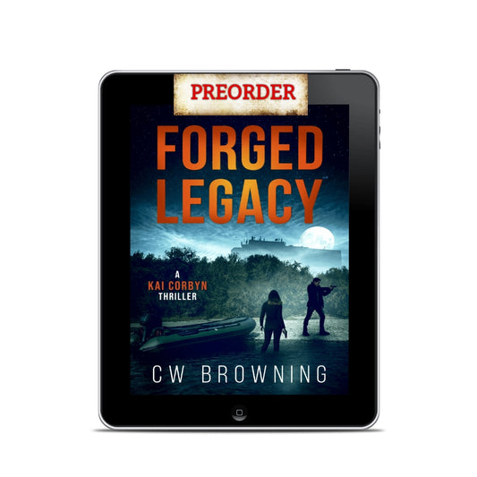 Forged Legacy Kai Corbyn Book 3 Preorder female assassin thriller