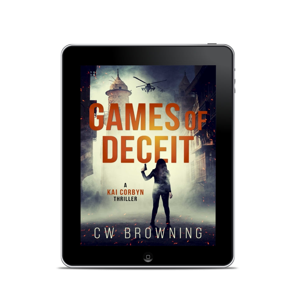 Games of Deceit Kai Corbyn Book 2 female assassin thriller
