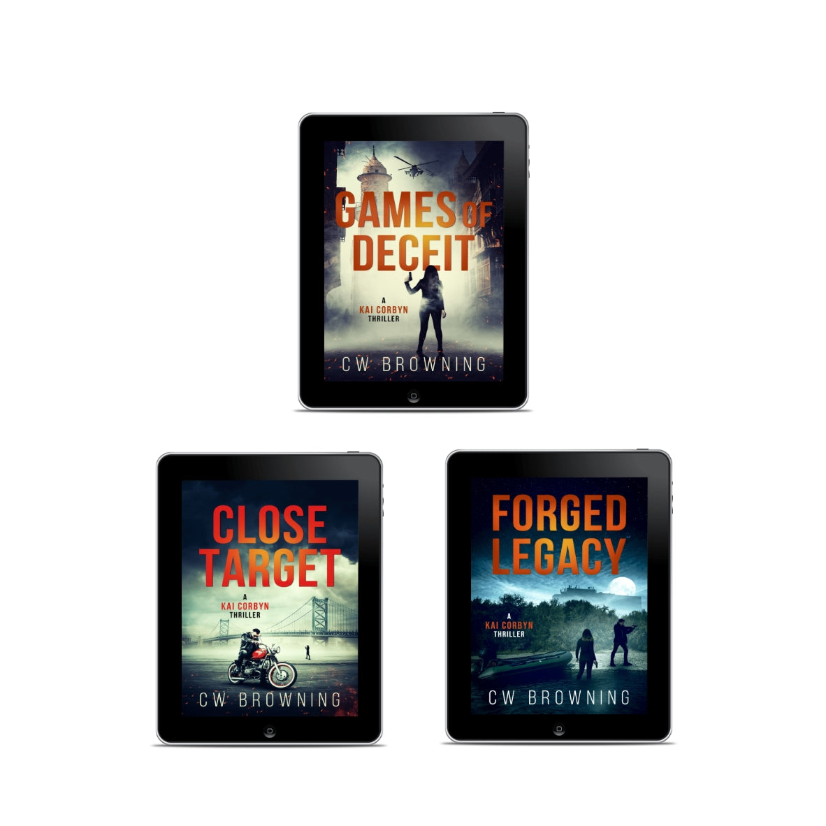 Kai Corbyn thriller series bundle ebooks 1 to 3 female assassin thrillers