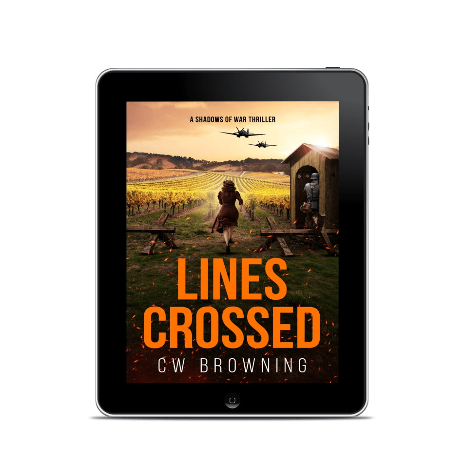 Lines Crossed Shadows of War book 9 WW2 female spy thriller