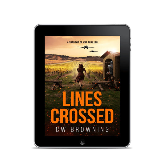 Lines Crossed Shadows of War book 9 WW2 female spy thriller