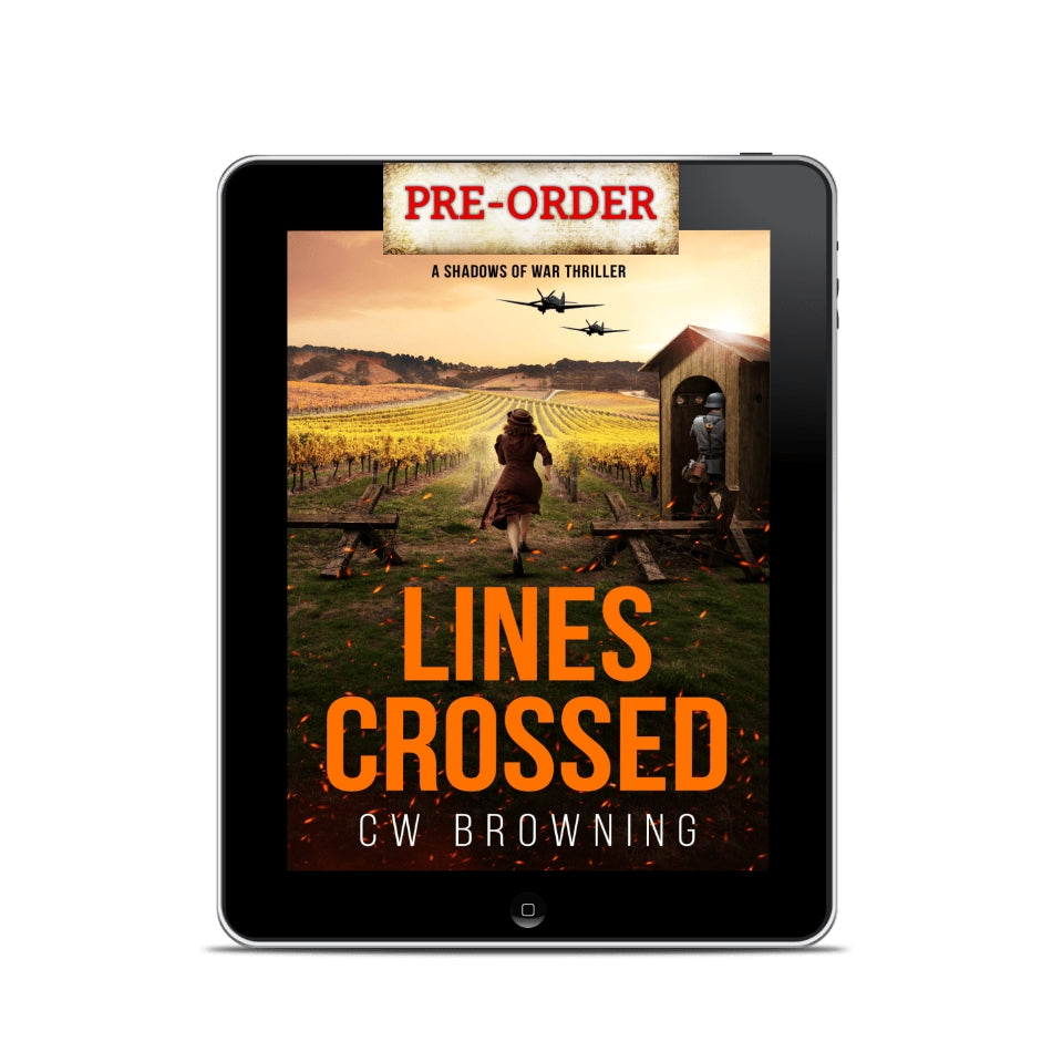 Lines Crossed Shadows of War book 9 WW2 female spy thriller