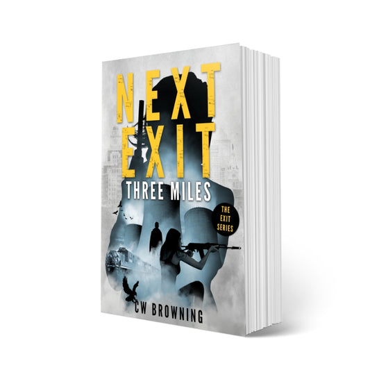 Next Exit, Three Miles Exit series 1 female assassin thriller