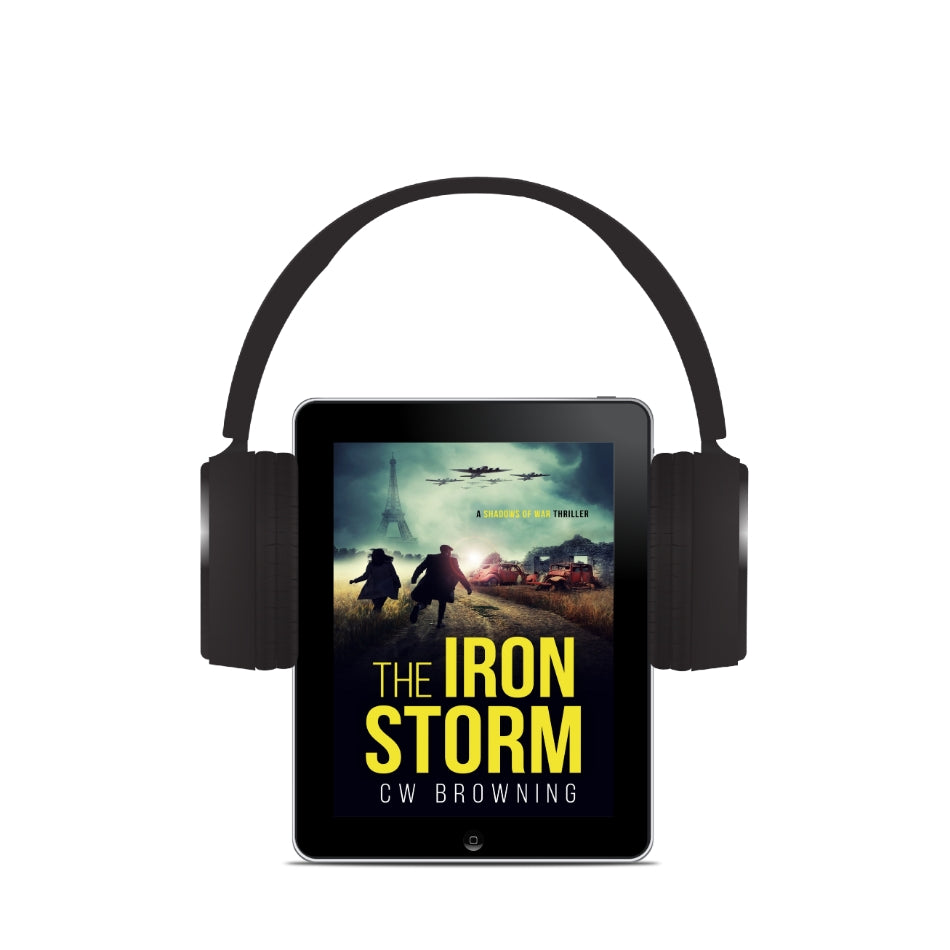 The Iron Storm audio Shadows of War book 4 WW2 female spy thriller